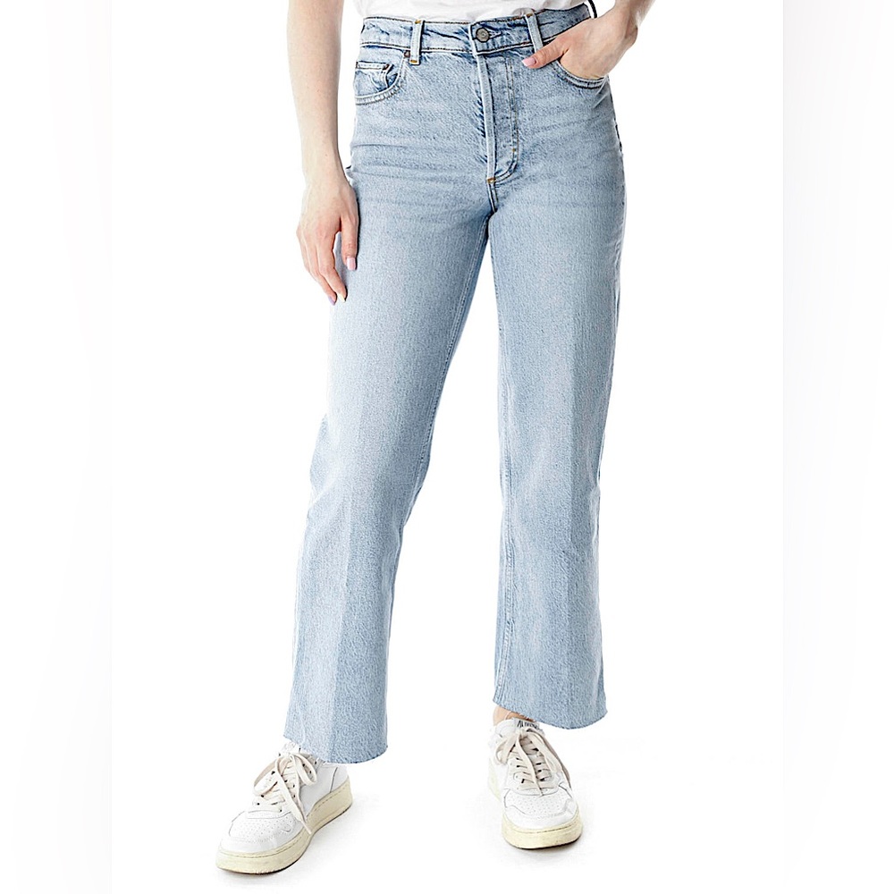 BOYISH THE MIKEY HIGH-WAIST WIDE LEG JEAN SIZE 27